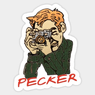 PECKER Sticker